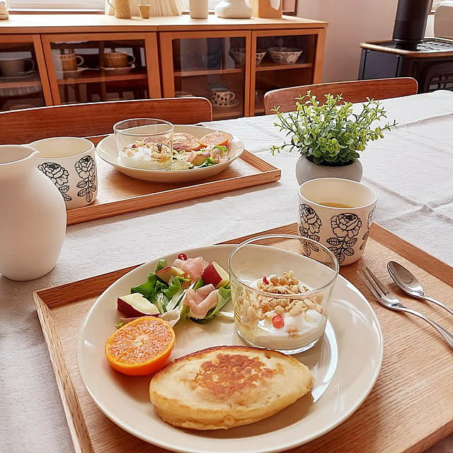 My Desk,北欧ナチュラル,北欧テイスト,うつわ好き,北欧インテリア,北海道,田舎暮らし,薪ストーブ風,朝食,無印良品,イッタラ ティーマ,ヴィヒキルース ラテマグ,ボデガ,ワンプレートごはん dreamgirl-littlebirdの部屋