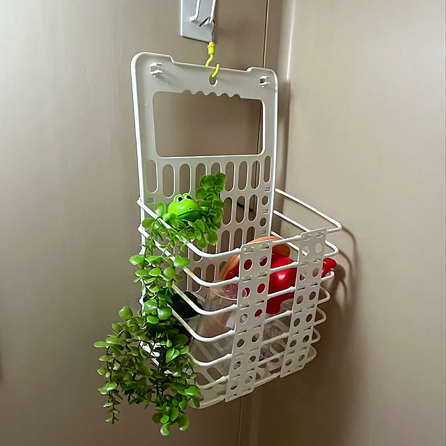Bathroom,折り畳み式ランドリーバスケット,ダイソー,子どものいる暮らし hanachanの部屋