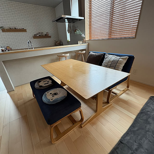 二世帯だけどシャレた家にしたい！,二世帯住宅二階建て,二世帯住宅一部共有,二世帯住宅の二階,二世帯住宅,注文住宅新築,注文住宅,テーブル,無印良品,無印良品 家具,リラックスタイム,Lounge ayumiの部屋