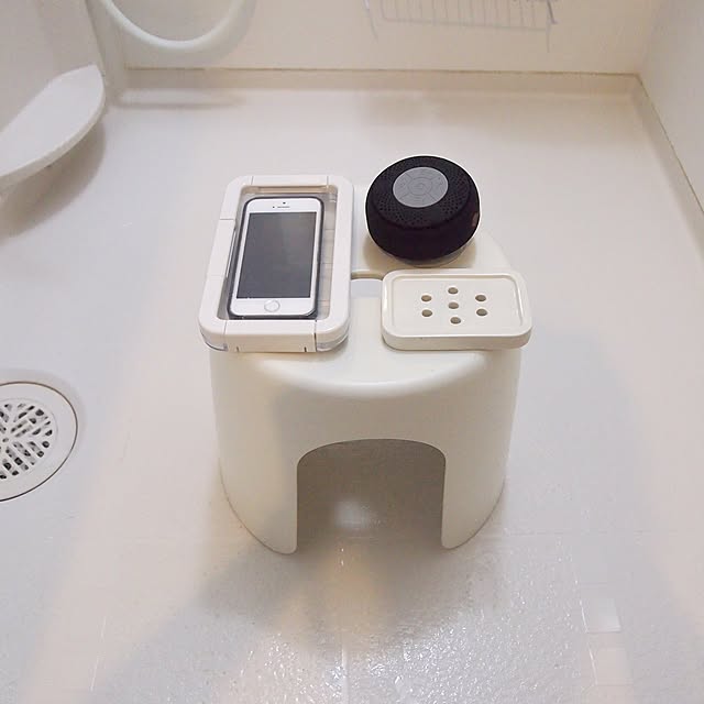 Bathroom,防水スマホケース,石けん置き,D&DEPARTMENT,無印良品,中川政七商店 KINUの部屋