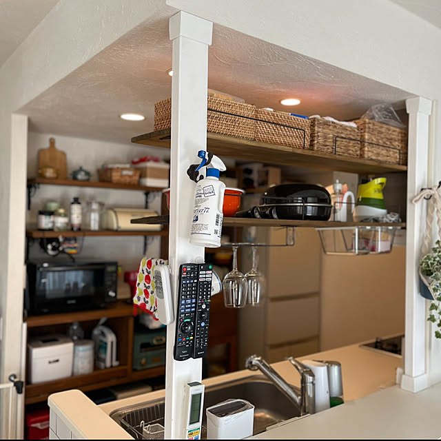 ディアウォール,収納,DIY,Kitchen rinpapaの部屋