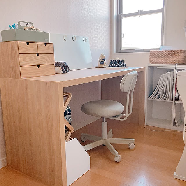 ハンドメイド部屋,ハンドメイドアトリエ,ワークスペースのある家,ワークスペース,My Desk Mayu821の部屋