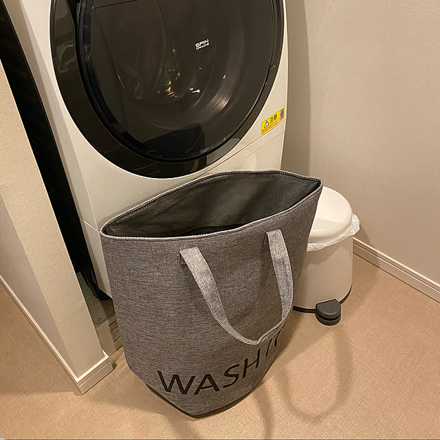 ダイソー　ランドリーバッグ,Bathroom maonaの部屋