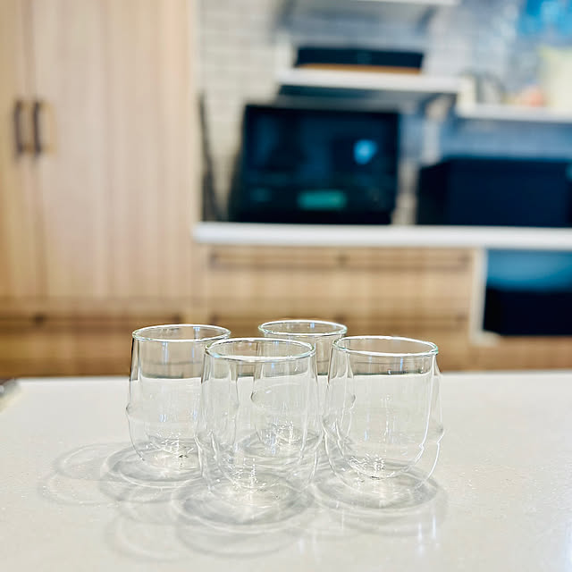 My Shelf,ダブルウォール,グラス,KINTO KRONOS,KINTO,買ってよかったもの,ソファ,リビング,一戸建て,注文住宅,セキスイハイム,戸建て,あったかハイム,快適エアリー,すっきり暮らす,スマートパワーステーション,マイホーム記録,おうち時間,心地よい暮らし,快適な暮らし,セキスイハイムSPS,ダイニング,キッチン Yumi-springの部屋