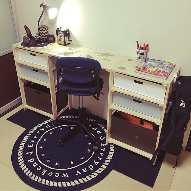 初DIY,ニトリ,My Desk jukimamaの部屋