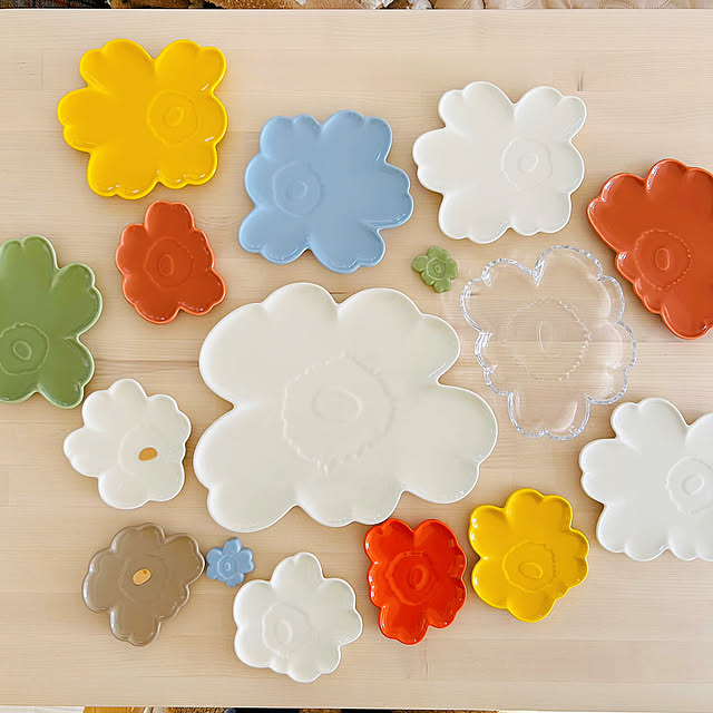 My Desk,3Dプレート,UNIKKO,Unikko 60th,marimekko,マリメッコ 食器,マリメッコ,イベント投稿,かわいい sunabaの部屋