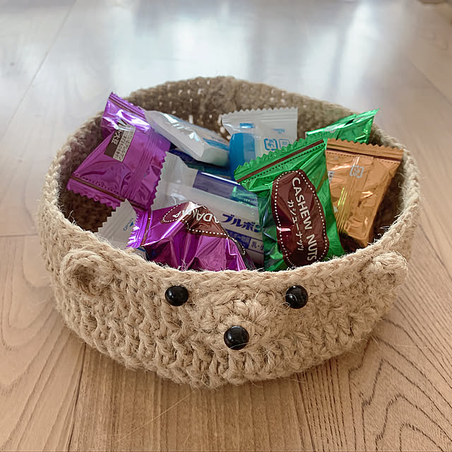 くま,お菓子入れ,手作り雑貨,可愛いのが好き,キッチン雑貨,Kitchen piccolino1919の部屋