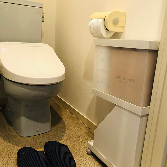 無印良品,一人暮らし,Bathroom,トイレ収納作ってみた,トイレ収納無い or_dinaryの部屋