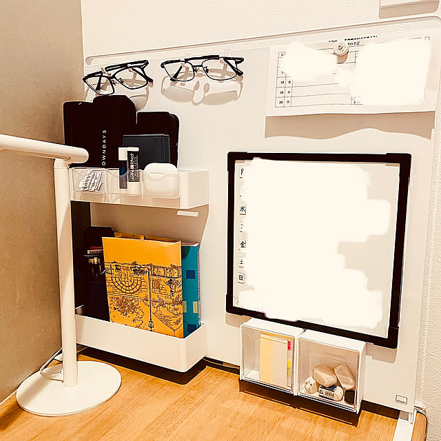 カウンターデスク,タワー tower,ダイソー,My Desk kaanaa01の部屋