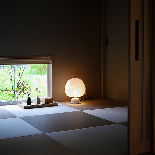Overview,地窓,和風照明,坪庭,和テイストが好き,和室 umiohouseの部屋