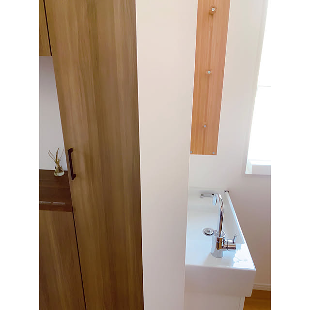 リルオンゲン,IKEA,北欧,注文住宅,格安,ナチュラル,Panasonic クラフトレーベル,Panasonic建具,YKK ap窓,玄関,玄関収納,Entrance H.sakuの部屋