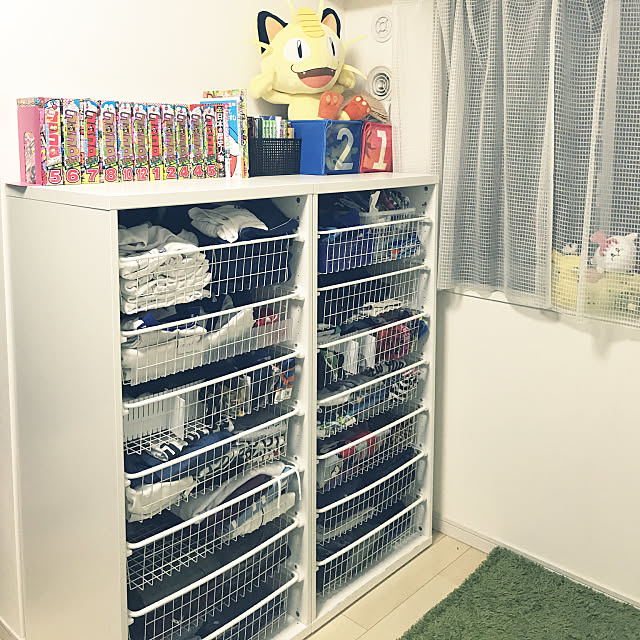 My Desk,子供服収納,IKEA,マンション,ig→namiheeeey,子供部屋 namiheeeeyの部屋