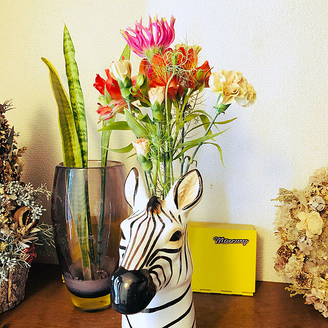 動物モチーフ,花瓶,花,Entrance,フラワーベース umemaroの部屋