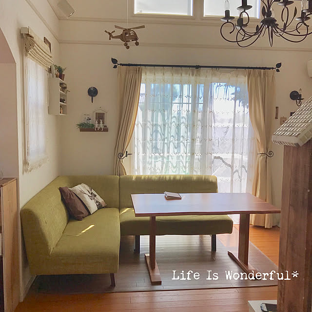 Lounge,リビングダイニング,ソファダイニング,カフェ風インテリア Sakura_Ayumiの部屋