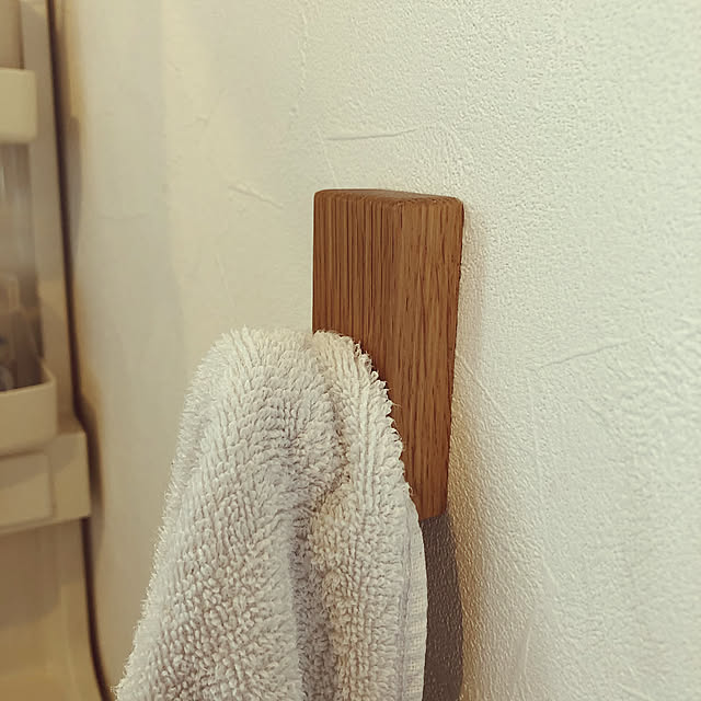 タオル掛け,タオルハンガー,タオルハンガーの使い方,洗面所,洗面所の壁,無印良品,セルフリノベーション,感謝でいっぱい♡,いいね&フォローありがとうございます☆,ミニマリストになりたい,シンプルな暮らし,無印良品のある暮らし,リフォーム,うれしすぎる…♡,バスルーム,洗濯機まわりの収納,Bathroom irocoの部屋