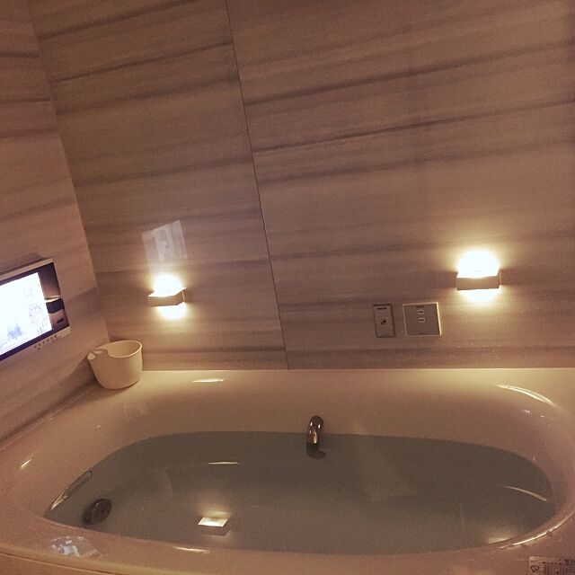 Bathroom,お風呂テレビ,酸素美泡湯,間接照明,Panasonic bonbonの部屋
