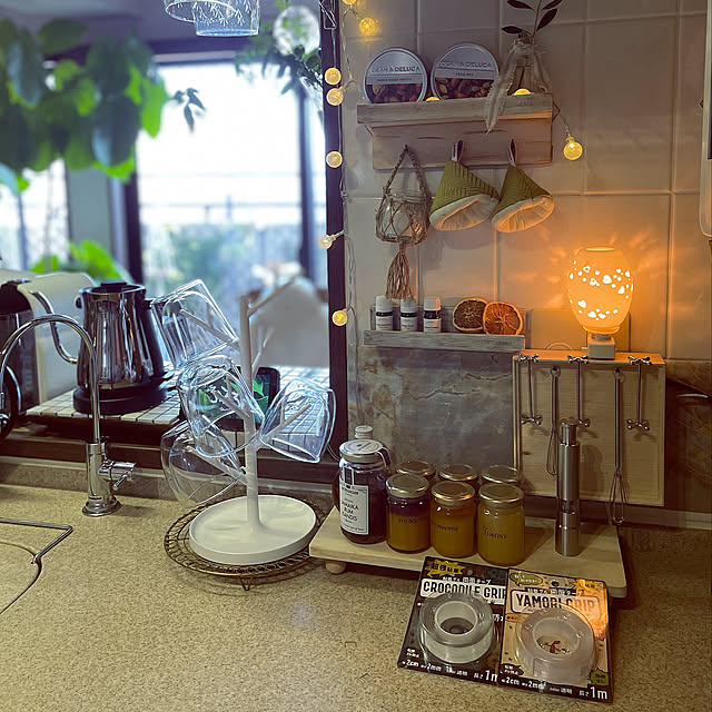 粘着ゲル両面テープ,粘着ジェルテープ,両面テープ,Kitchen,両面粘着ジェルテープ,Can☆Do,Daiso,セリア momo_sanの部屋