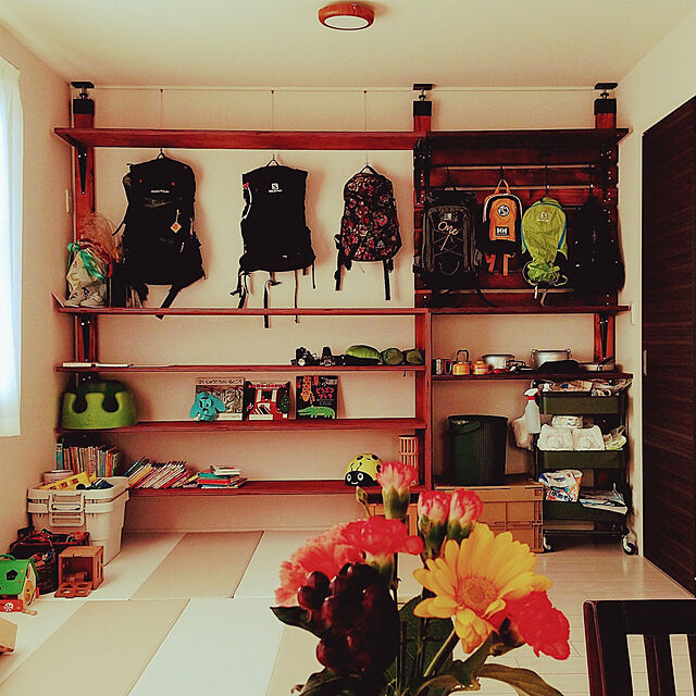 Overview,DIY,壁面収納,男前,ラブリコでDIY nanaの部屋