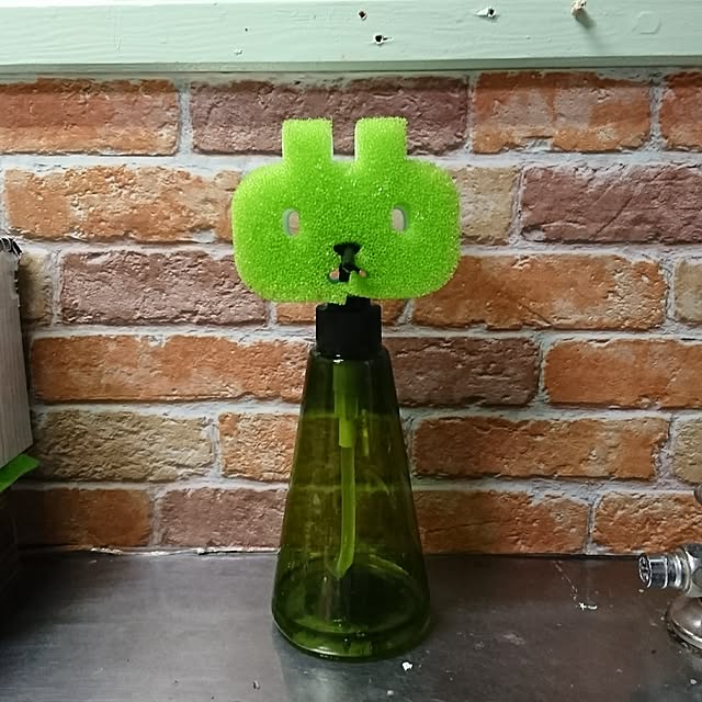 Kitchen,シルク100均一,キッチングッズ,可愛い,スポンジ,食器用洗剤ボトル songの部屋