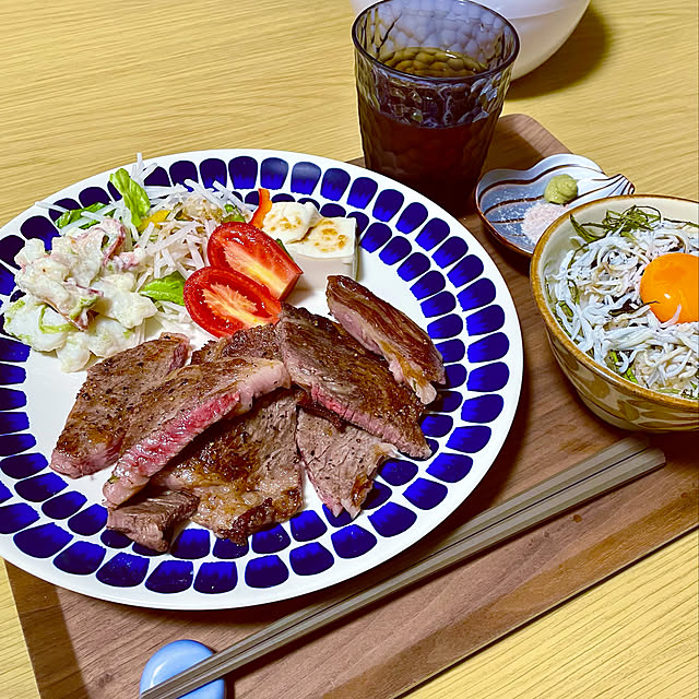 今日の晩御飯,トゥオキオ,アラビア トゥオキオ,アラビア,北欧食器,Overview onsen-_-tamagoの部屋