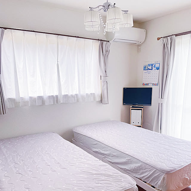 Bedroom,マルチすっぽりシーツ,ニトリ,買ってよかったもの niko3の部屋