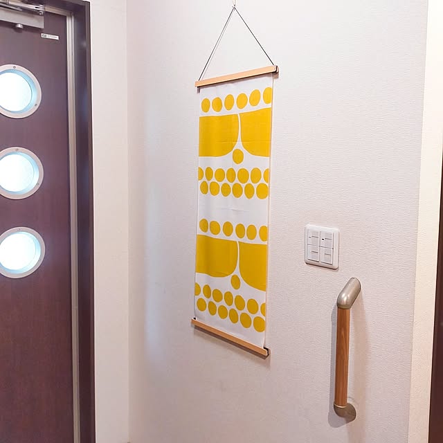 Entrance,わたしの休日のすごし方,手ぬぐい,タペストリー棒,SCOPE,Sunday morning,春 JKの部屋