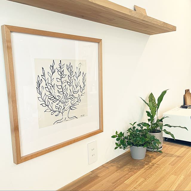 壁を飾る,アンリ・マティス 「低木」,平屋暮らし,平屋の家,平屋,壁美人,On Walls uchinohirayaの部屋