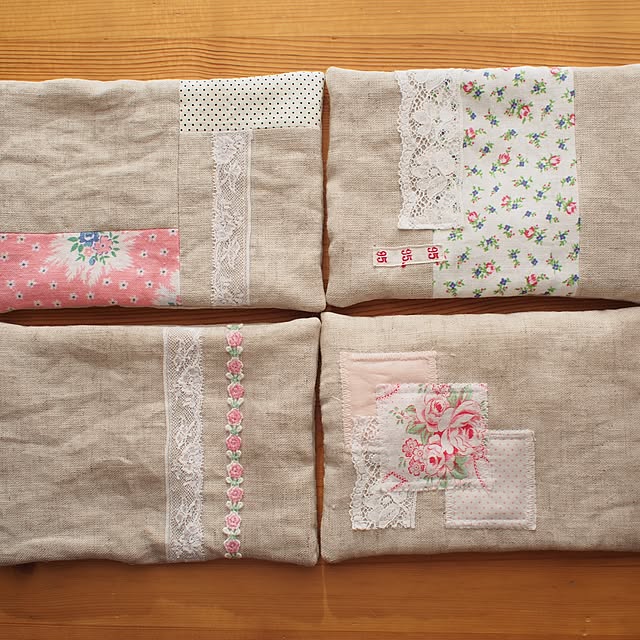 Kitchen,鍋敷き,鍋つかみ,ハンドメイド,パッチワーク,リネン,アンティーク,アンティークレース,ナチュラル,ガーリー,ヴィンテージ,蚤の市 naturalgirlyroomの部屋