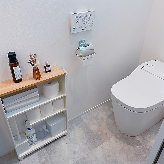Bathroom,ドライフラワー,香水,アロマ,tower,トイレのインテリア,ナチュラル,癒し YUKOの部屋
