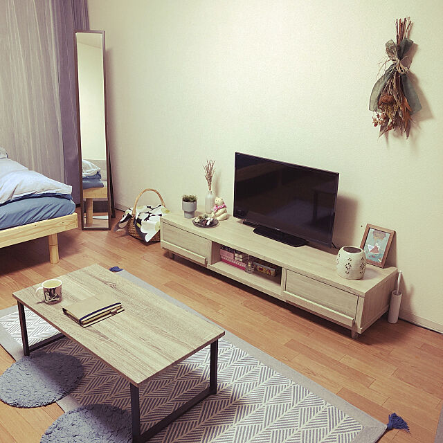 25ｍ2 好きなもの 必要なもの 私らしい北欧シンプルな部屋 By Rocoさん Roomclip Mag 暮らしとインテリアのwebマガジン