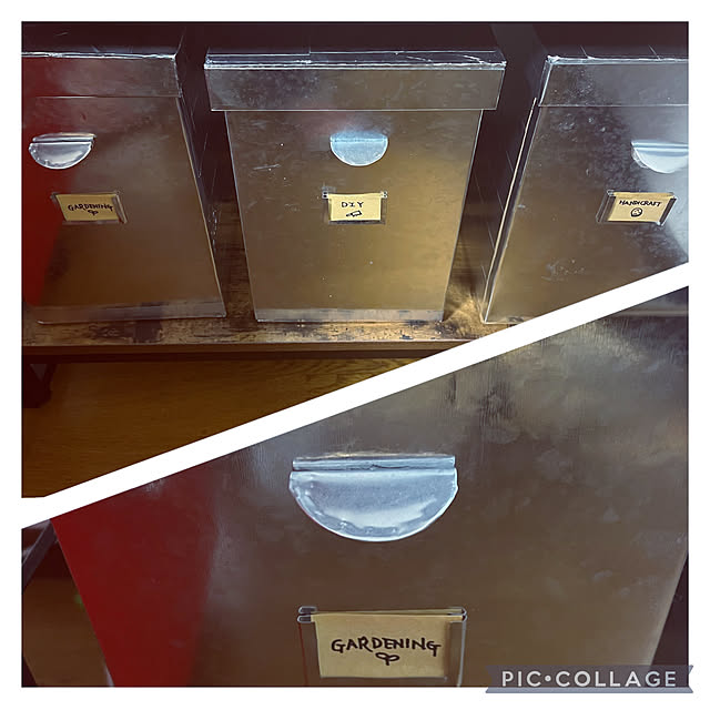 DIY,セリア,100均DIY,収納DIY,100均,ダイソー,収納ボックス,段ボール,My Shelf,ブリキBOX aoiの部屋
