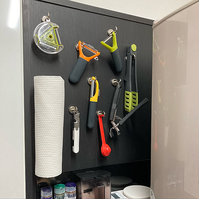 使い勝手重視,マグネットボード,Panasonicキッチン,デッドスペース,Kitchen bannawaniの部屋