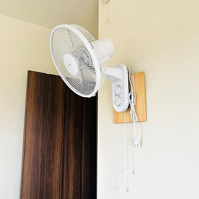 Bedroom,壁掛け扇風機,DIY女子,壁美人,こどもと暮らす,子供のいる暮らし,フォロワーの皆様に感謝!,壁美人DIY,自分時間を大切に♡,自分のために kirinchanの部屋
