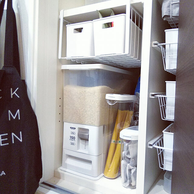 Kitchen,お米の保存,一条工務店,アイスマート,パントリー JUDYの部屋
