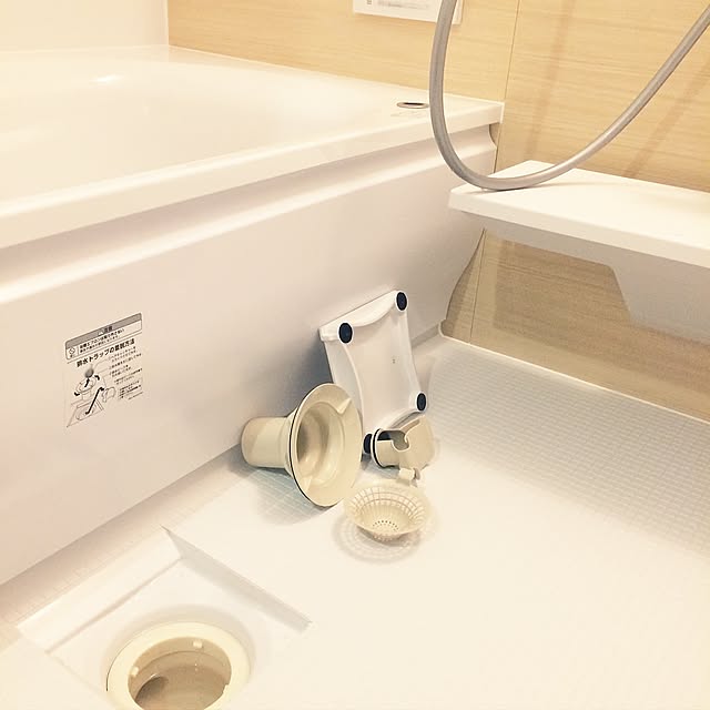 Bathroom,お風呂掃除,ホッカラリ床,TOTOお風呂,TOTOサザナ apiの部屋