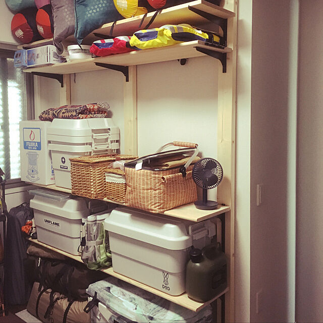 DIY,キャンプ用品,キャンプ道具,キャンプギア,ラブリコ,My Shelf PANDAの部屋