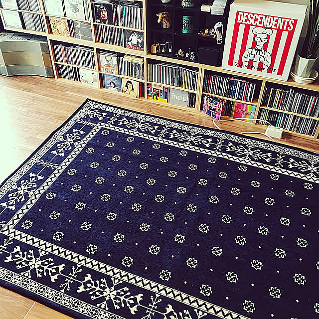 B-COMPANY,ラグマット,ふたり暮らし,Lounge,狭くてもあきらめない,せまくても諦めない! DOTの部屋