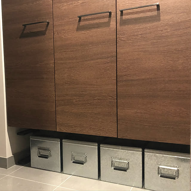 無骨,男前,トタンボックス,Muji,無印良品,Entrance,隙間収納 eriの部屋
