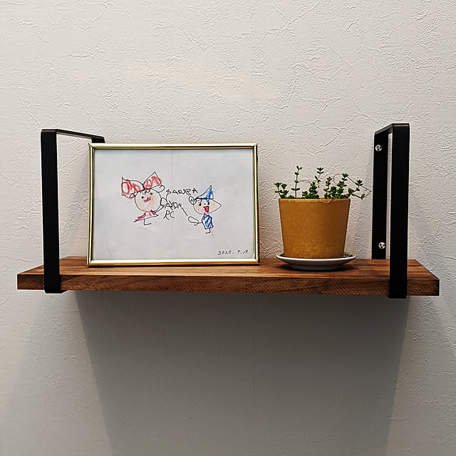 Entrance,セダム,子供の絵,かざり棚,観葉植物,多肉植物,いやしの風景,4歳児 harukasの部屋