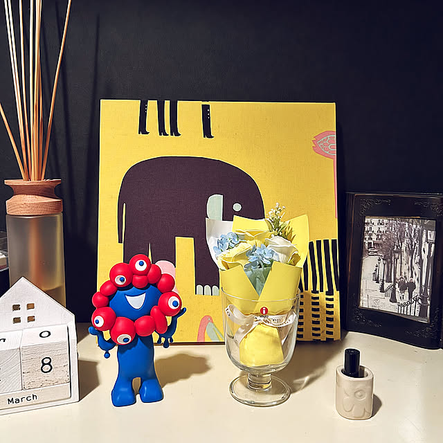 Entrance,ミャクミャク様,マリメッコファブリックパネル,歯ブラシスタンドに印鑑,歯ブラシスタンドに、ハンコ立ててます,マリメッコ歯ブラシスタンド,買ってよかったもの,お気に入り♡,いつもいいねやコメありがとうございます♡,皆さんの素敵なインテリアに憧れる❤︎,シューズボックスの上,シューズボックス上ディスプレイ,皆さんとの繋がりに感謝♪ kiyoeの部屋