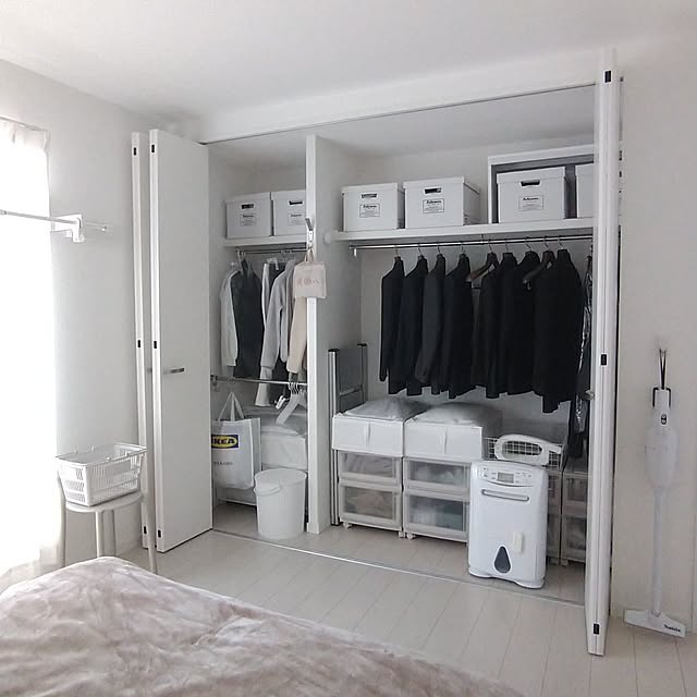 Bedroom,寝室,8畳,建売住宅,すっきり暮らす,整理収納アドバイザー,住宅収納スペシャリスト,自分だけゆるくミニマリスト,フィッツケース rumiの部屋