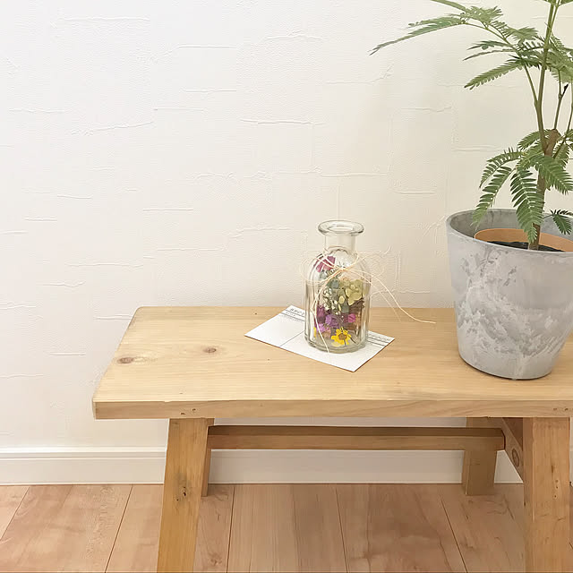 Entrance,エバーフレッシュ,ダイソーの瓶,スツール,ドライフラワーのある暮らし,10000人の暮らし,玄関,玄関ホール,玄関インテリア,ドライフラワー ハマり中,ドライフラワー,シンプルインテリア,シンプルホーム yu-rinの部屋