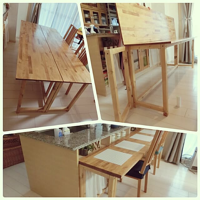 DIYで思いどおり!オリジナリティーのあるテーブル実例集 DIYで思いどおり!オリジナリティーのあるテーブル実例集
