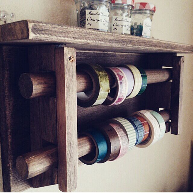 My Shelf,マステ,シェルフ,DIY mayumayuの部屋