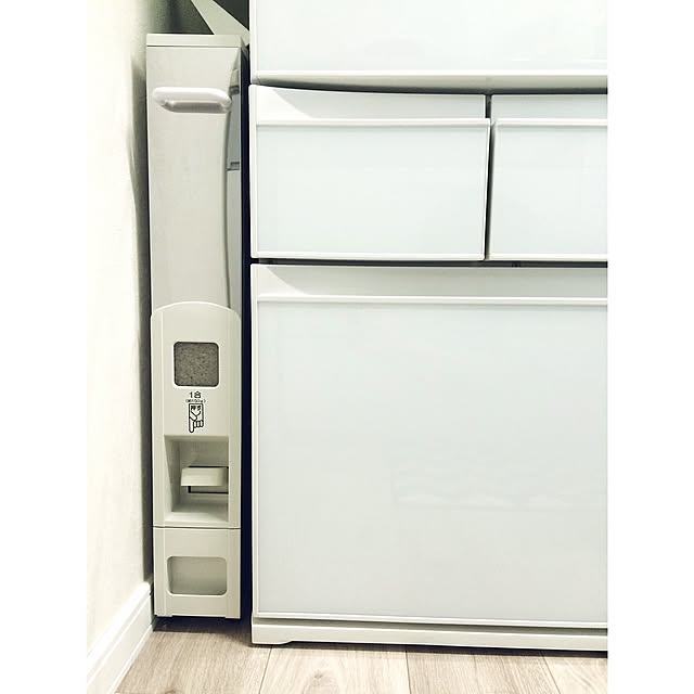 Kitchen,マッキンリー,冷蔵庫の横,米びつ haleaの部屋