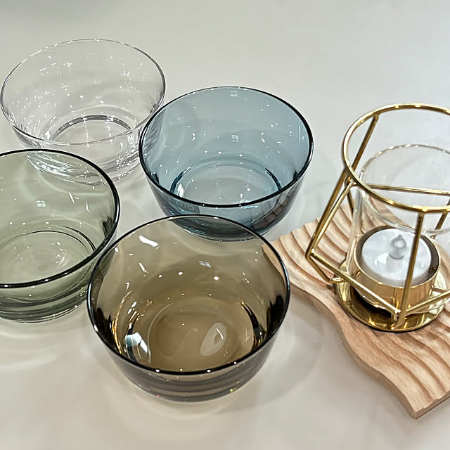 My Desk,ガラスのお皿,食器,お気に入りの食器,お気に入りの器,最近買った物,ガラスボウル,HIBIボウル,KINTO,この春、買ってよかったもの m.の部屋