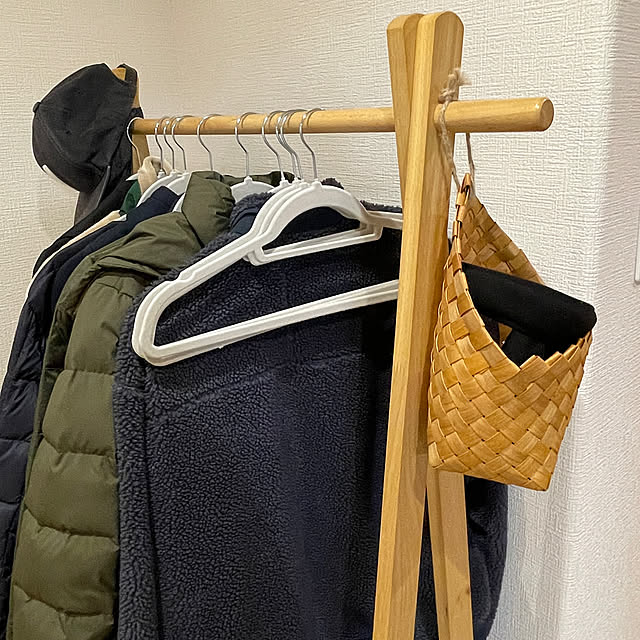 ハンガーラック,かご・バスケット,ニトリ hinamiの部屋