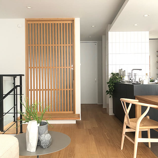 竹材,障子,和室,国産木材,パナソニックホームズ,すっきり暮らす,見てくださりありがとうございます♡,北欧×和,33坪の家 Rororiの部屋