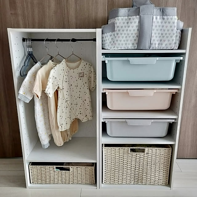 Lounge,ベビークローゼット,ニトリ,カラーボックス こども SugerGriderの部屋