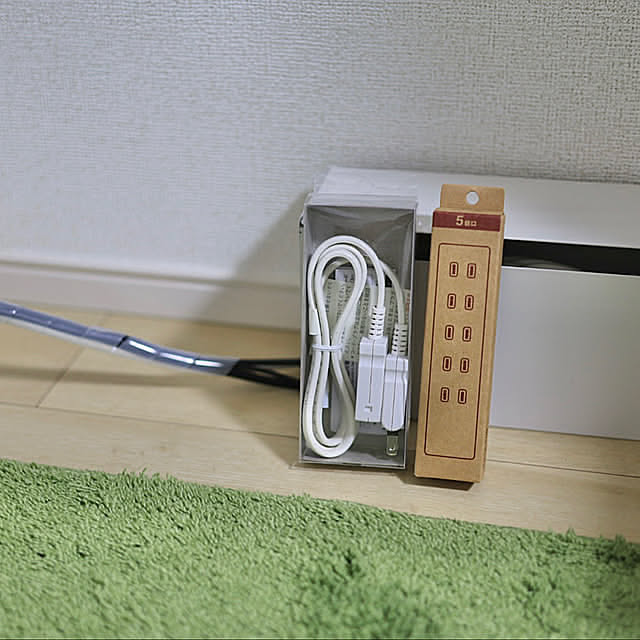 Lounge,配線収納BOX,配線整理,配線すっきり,配線収納,掃除,賃貸暮らし,マイルール,無印良品,無印良品のある暮らし manmaの部屋